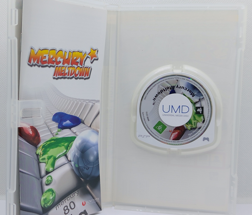 Mercury Meltdown PSP Komplett mit Anleitung