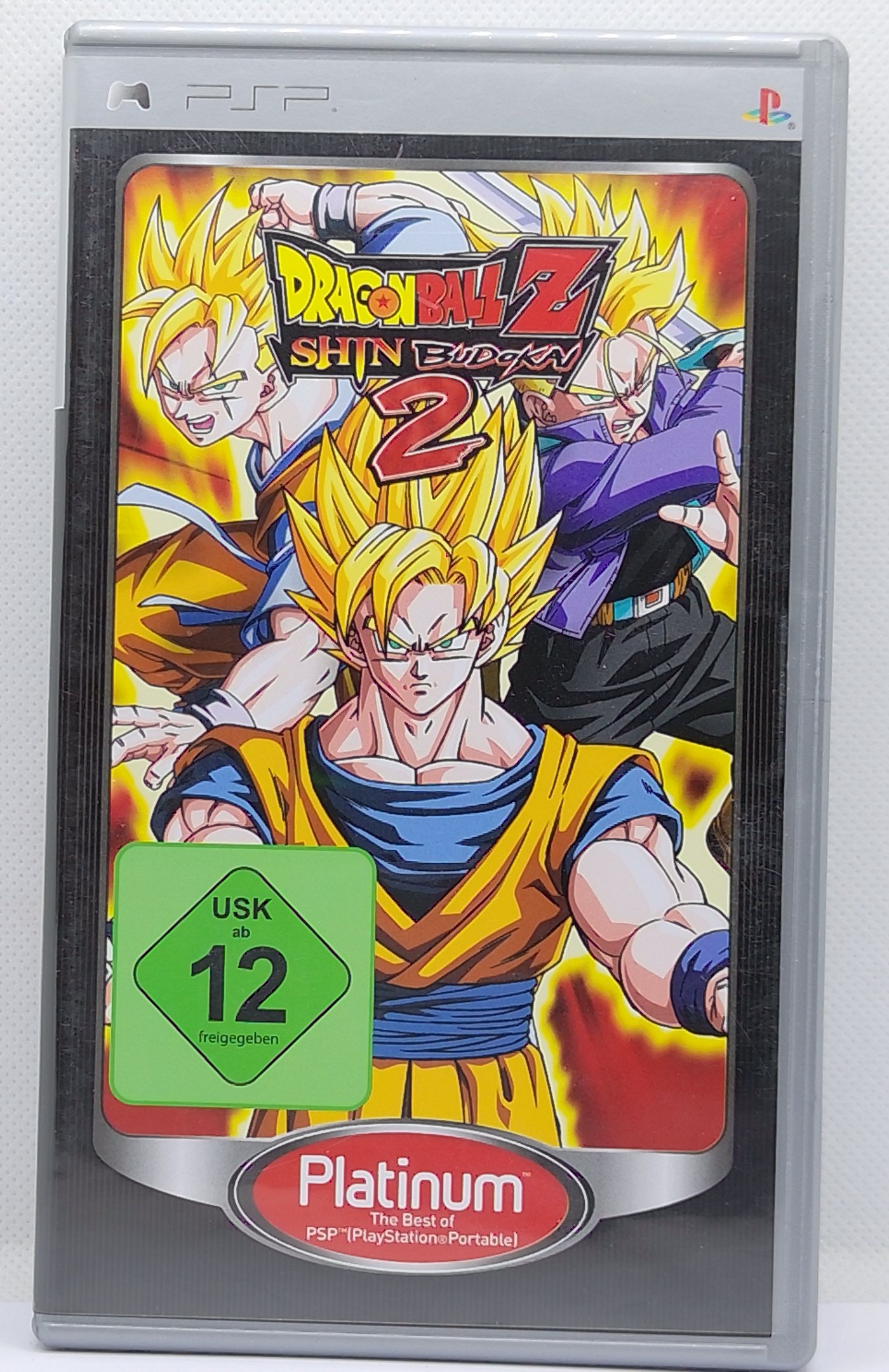 Dragon Ball Z Shin Budokai 2 Platinum PSP Komplett