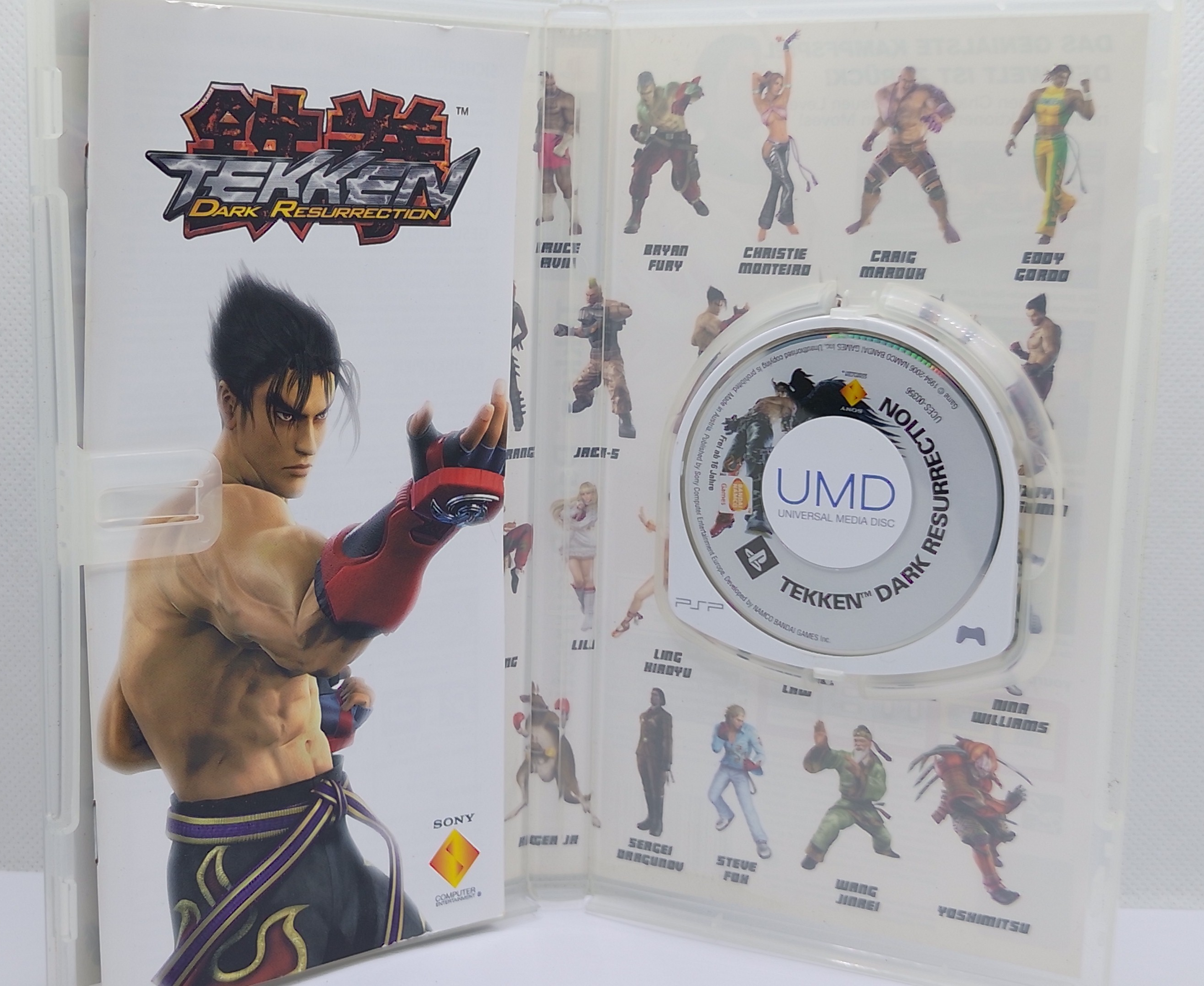 Tekken: Dark Resurrection PSP Komplett mit Anleitung