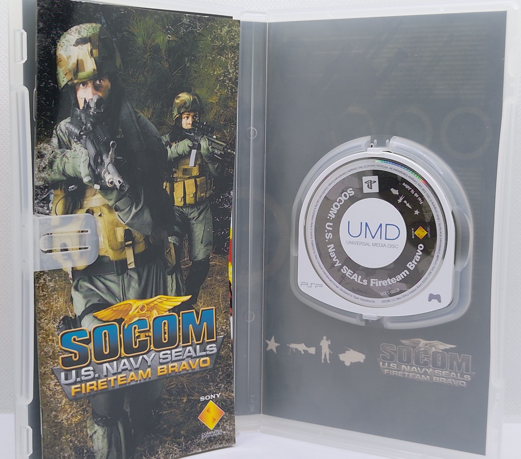 SOCOM U.S. Navy SEALs Fireteam Bravo PSP Komplett mit Anleitung