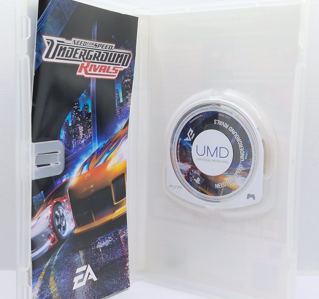 Need for Speed Underground Rivals PSP Komplett mit Anleitung