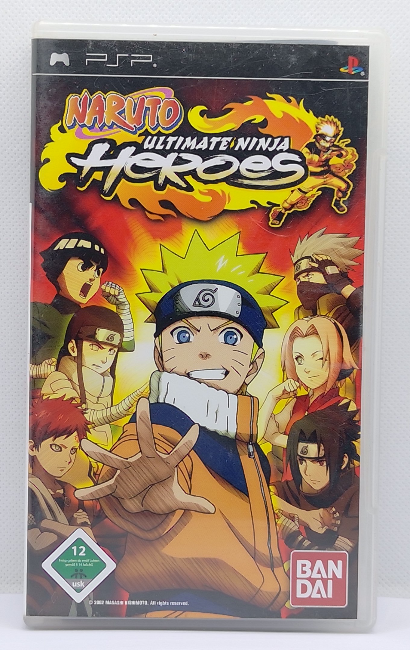 Naruto Ultimate Ninja Heroes PSP Komplett mit Anleitung