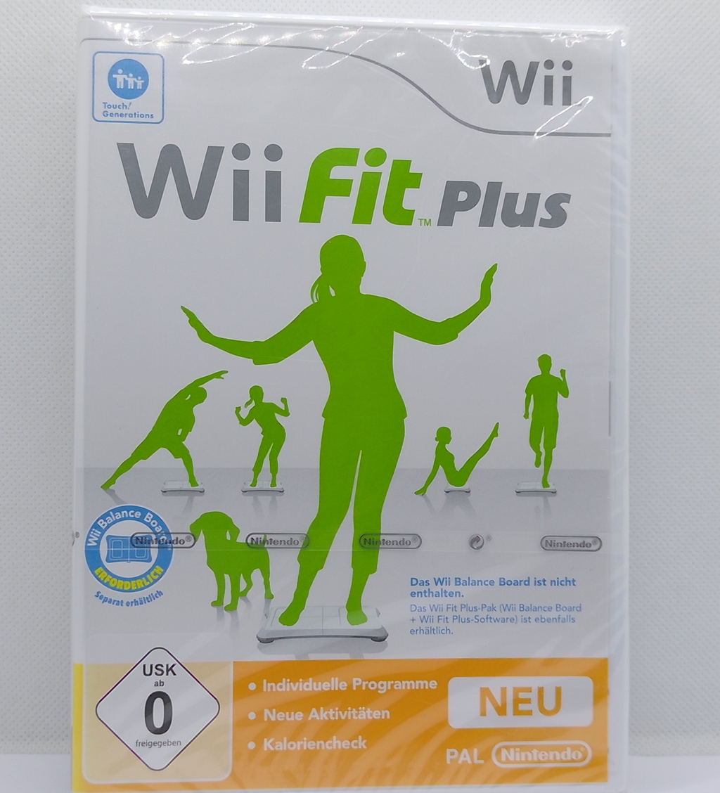Wii Fit Plus Nintendo Wii Neu OVP Eingeschweißt