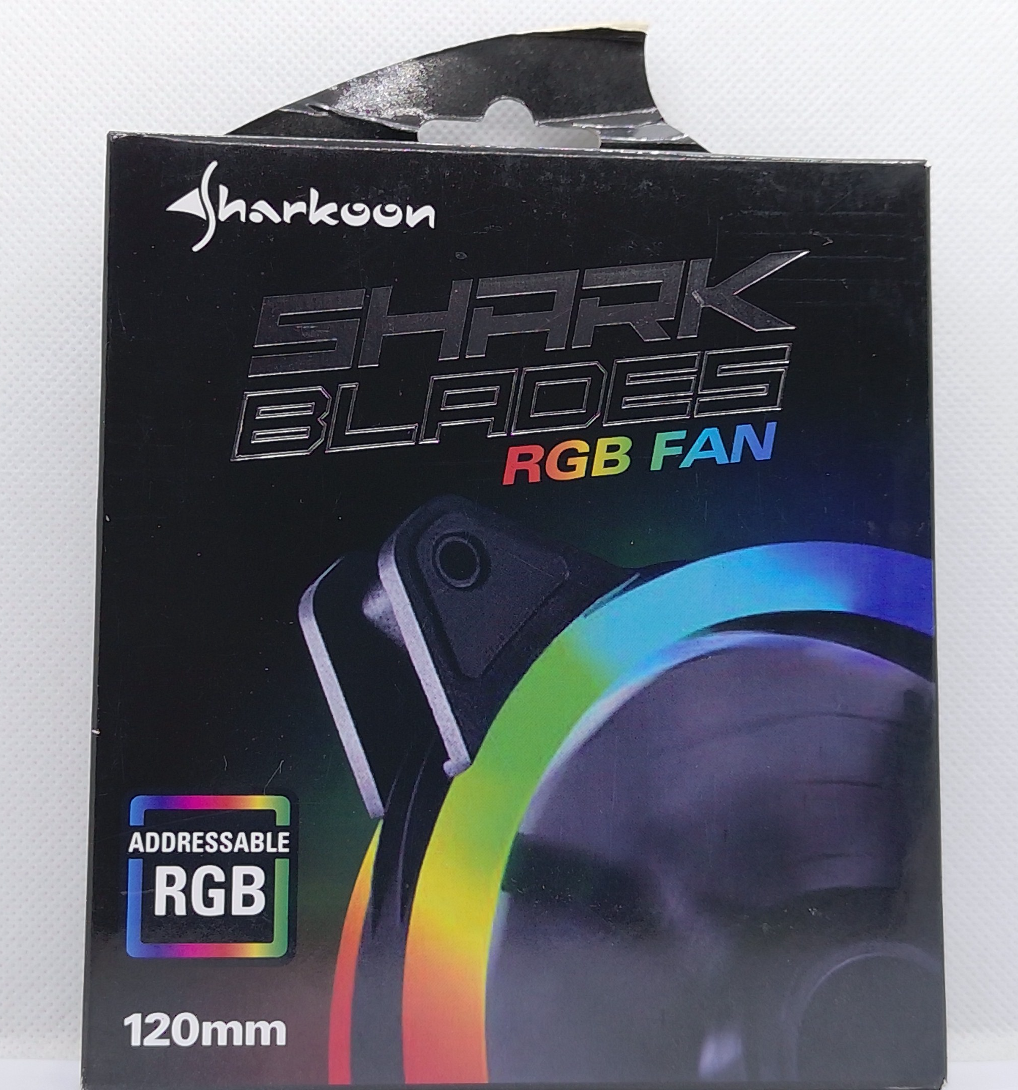 Sharkoon Shark Blades RGB Fan 120mm ARGB Gehäuselüfter Neu OVP