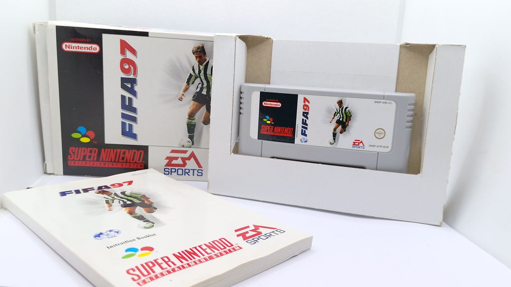FIFA 97 – Super Nintendo SNES  Komplett mit OVP & Anleitung