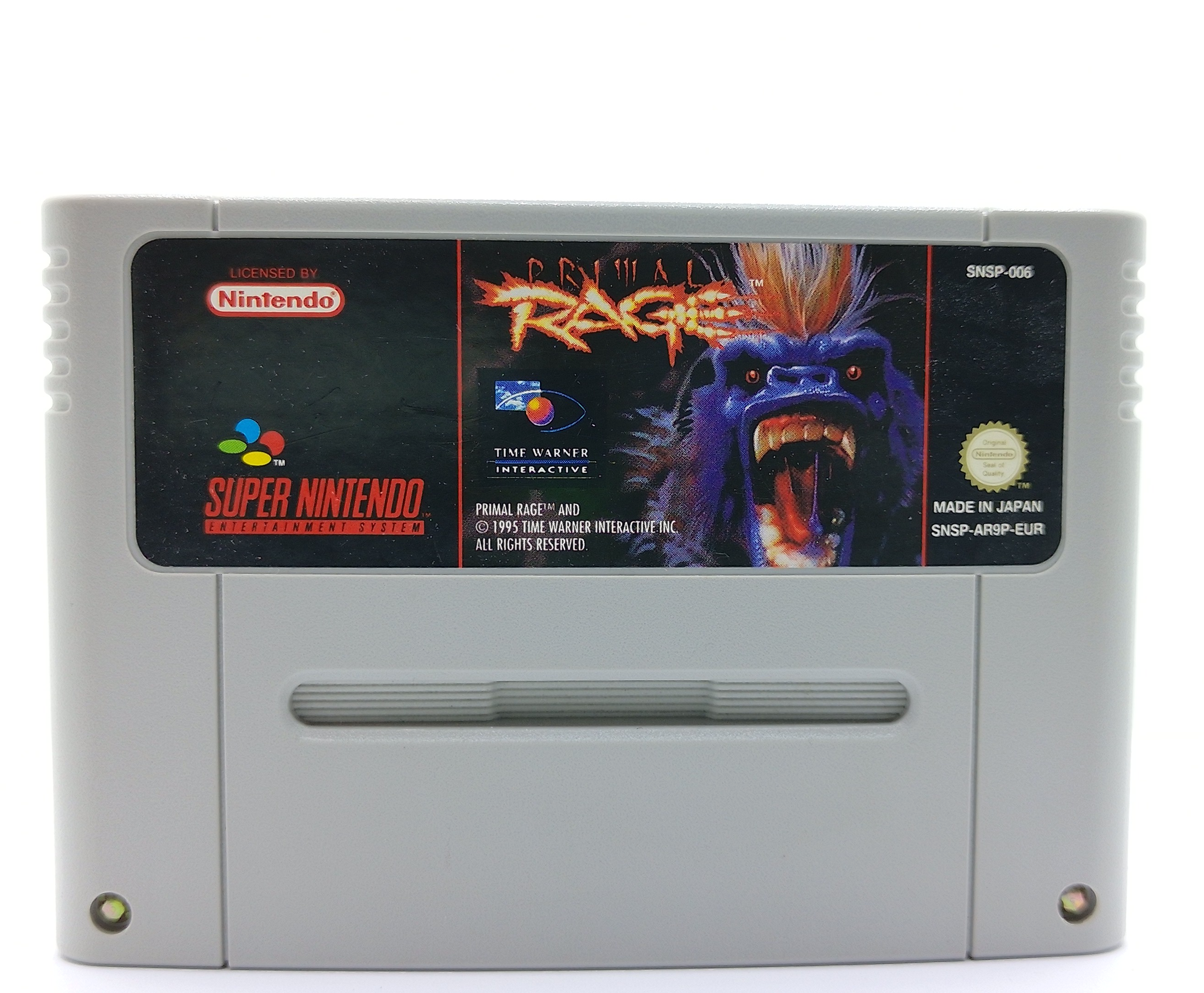 Primal Rage SNES Super Nintendo PAL EUR OVP mit Inlay