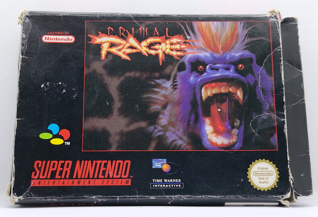 Primal Rage SNES Super Nintendo PAL EUR OVP mit Inlay