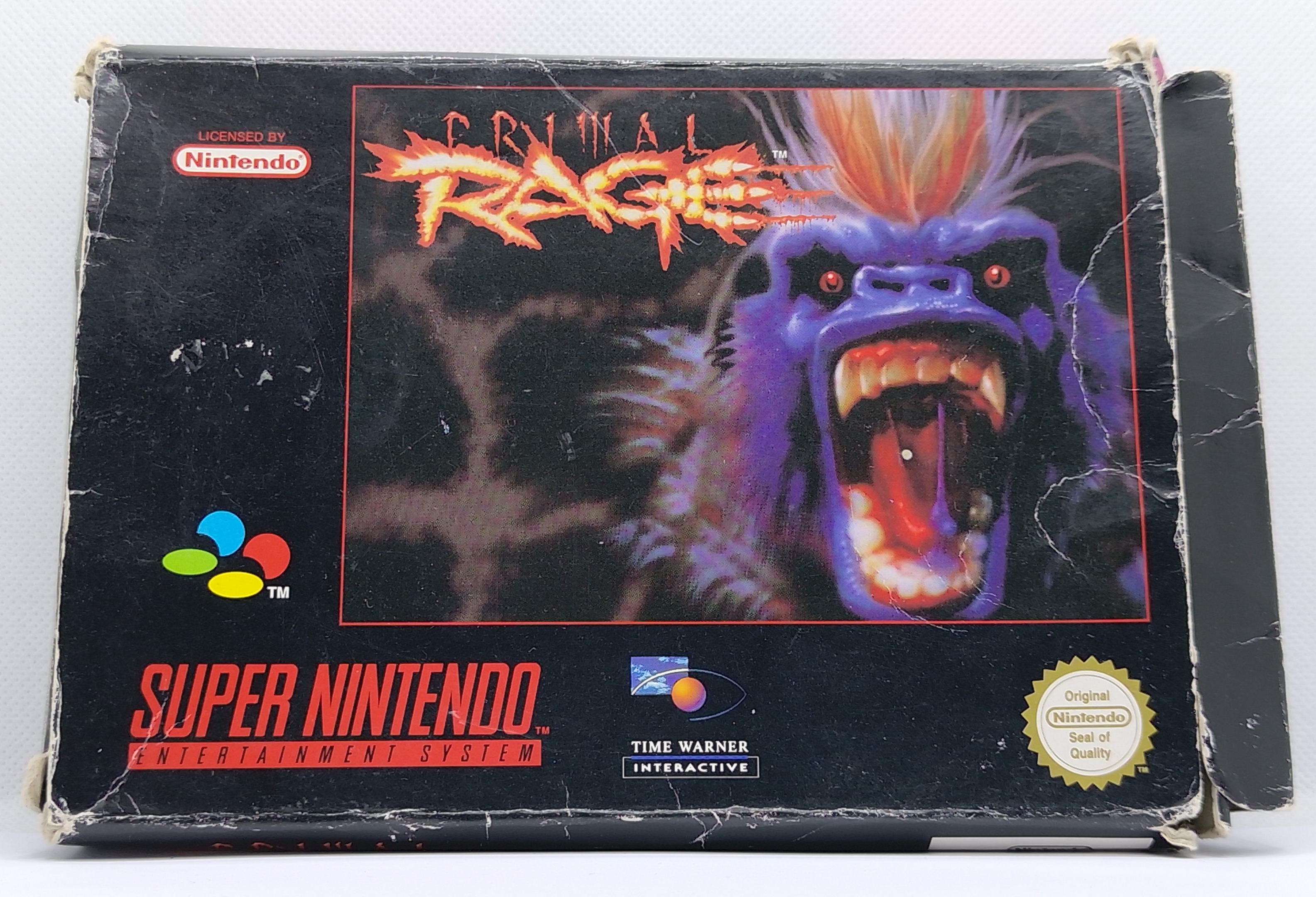 Primal Rage SNES Super Nintendo PAL EUR OVP mit Inlay