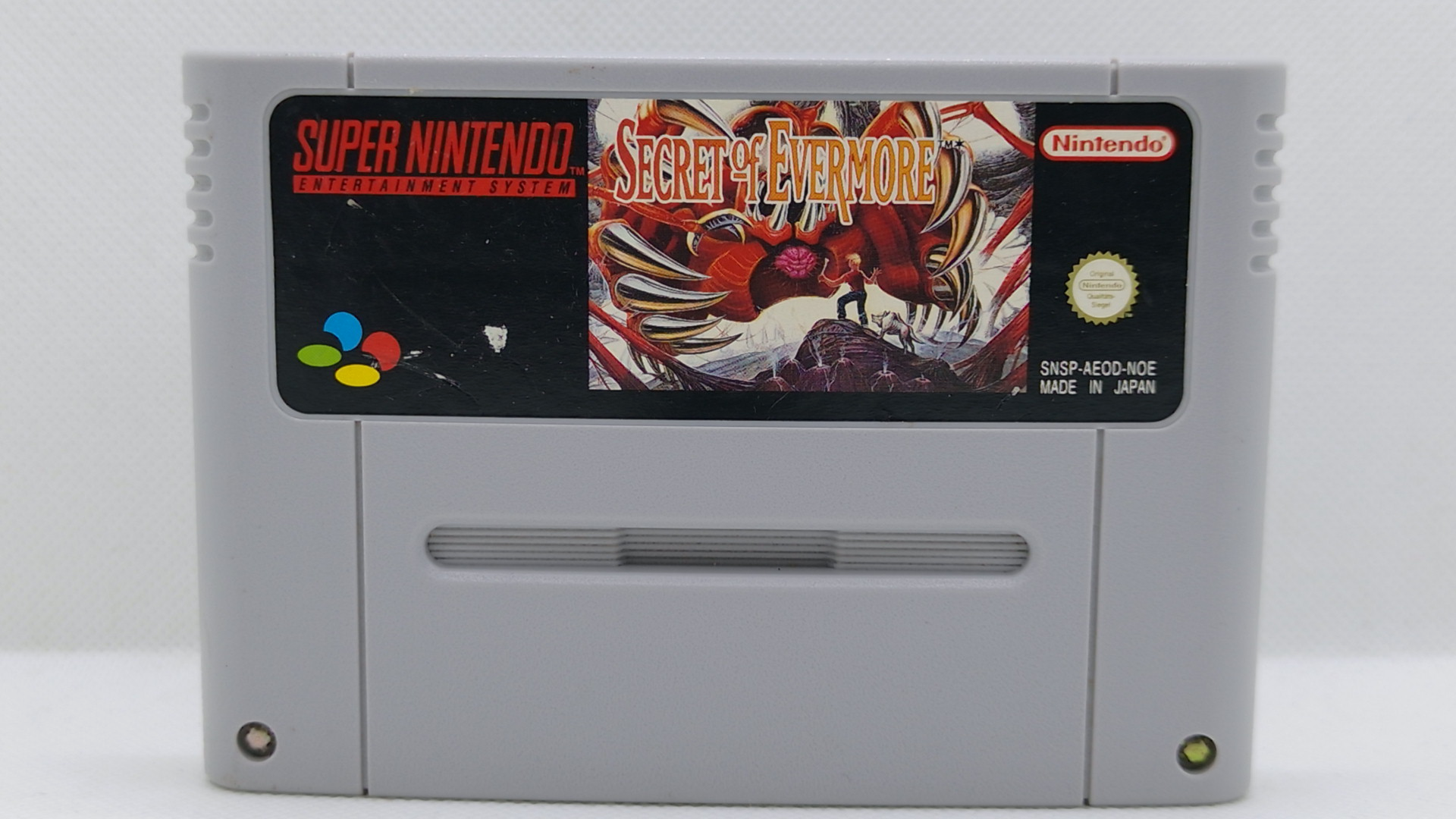 Secret of Evermore – SNES PAL Modul (Original, geprüfter Zustand)