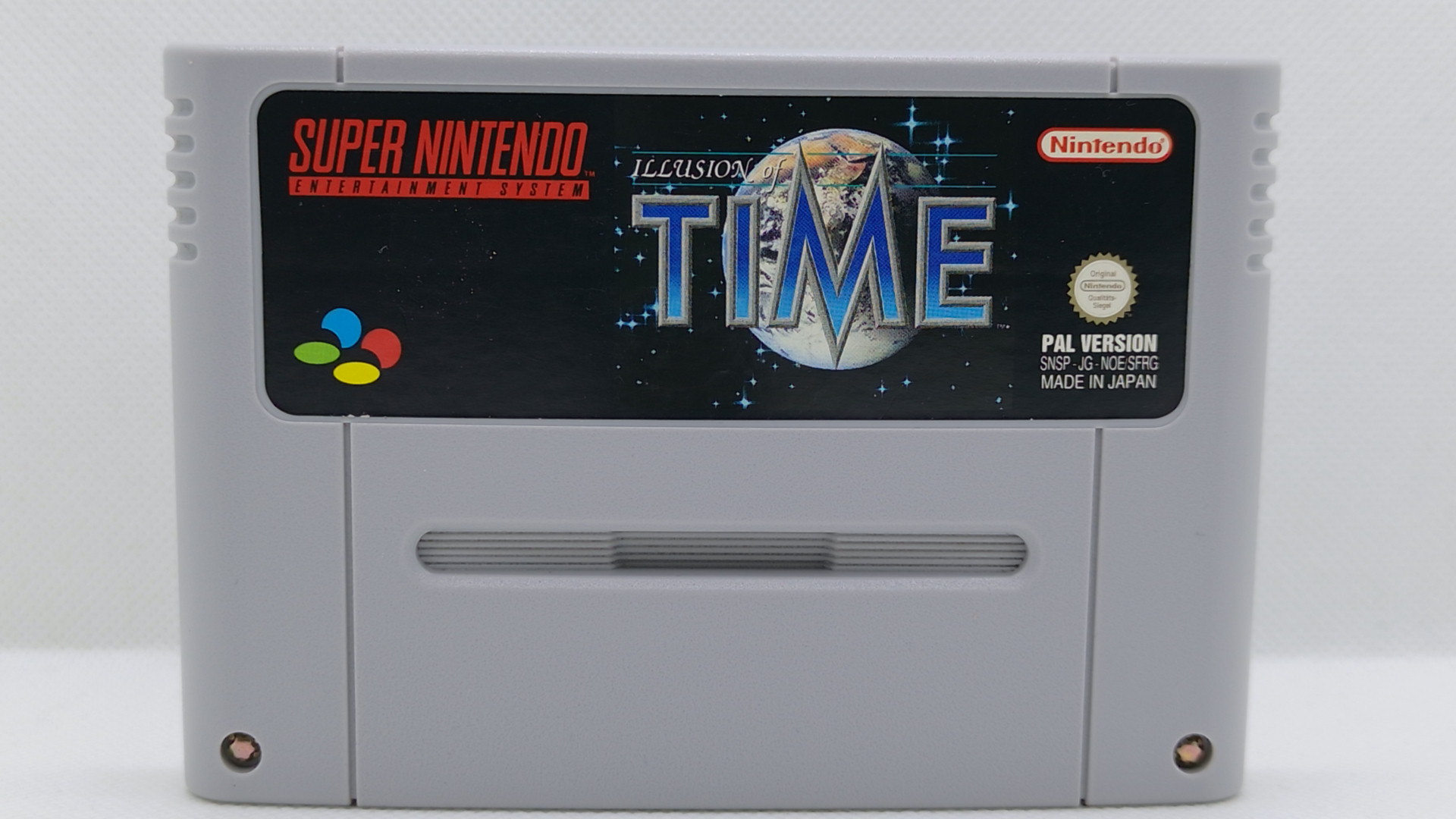 Illusion of Time – SNES PAL Modul (Original, geprüfter Zustand)
