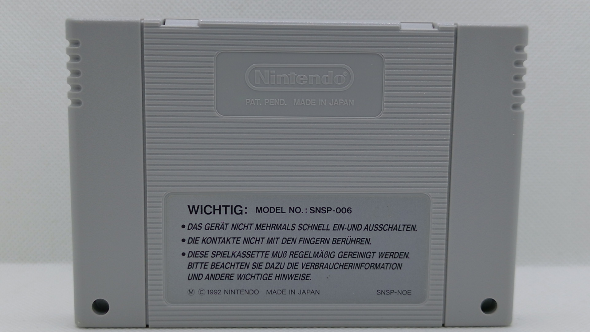 Illusion of Time – SNES PAL Modul (Original, geprüfter Zustand)