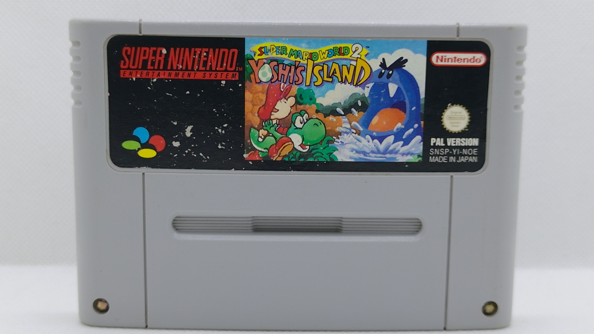 Super Mario World 2: Yoshi’s Island – SNES PAL Modul (Original, geprüfter Zustand)