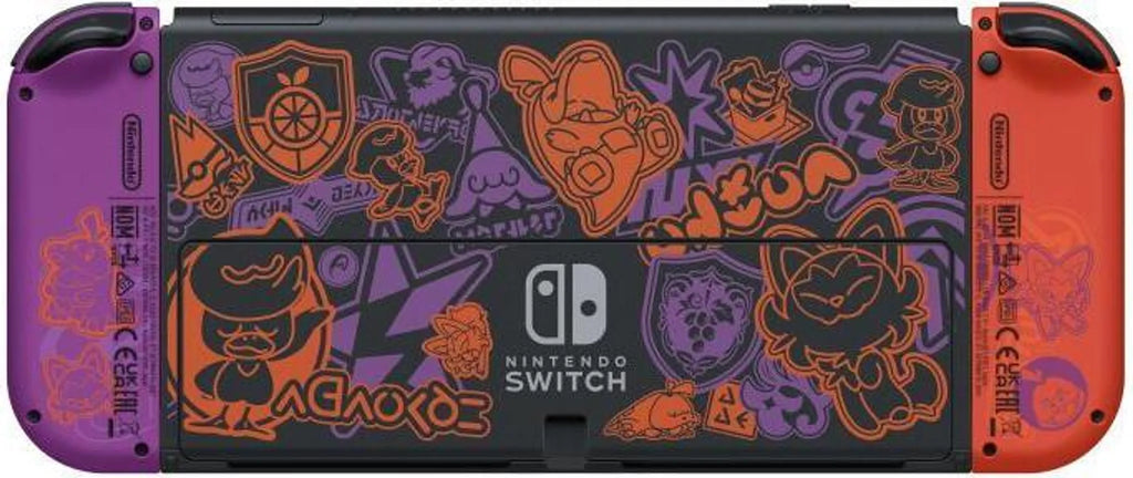 Nintendo Switch OLED Pokémon Karmesin & Purpur Edition Neu OVP