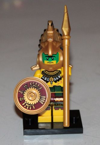 LEGO Minifiguren Serie 7 Aztec Warrior Figur 2 Neu komplett