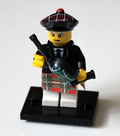 LEGO Minifiguren Serie 7 Bagpiper Figur 6 Neu komplett