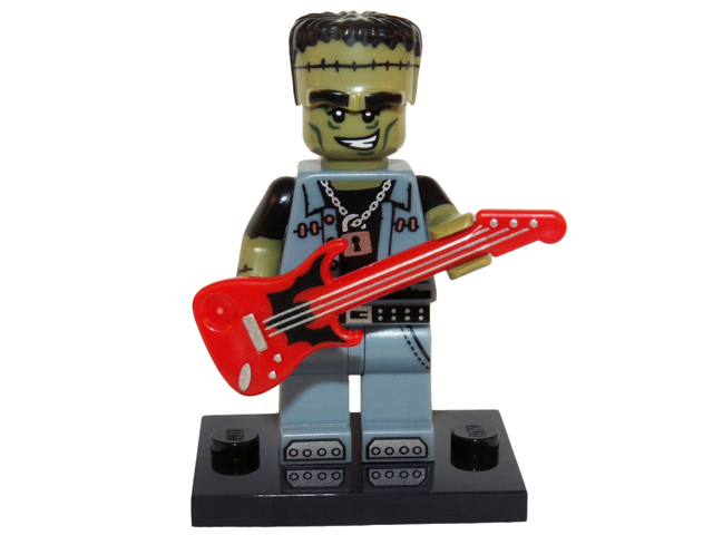 LEGO Minifiguren Serie 14 Monster Rocker Figur 12 Neu komplett