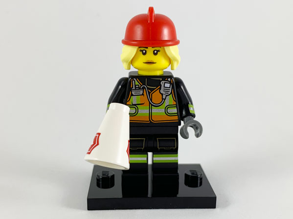 LEGO Minifiguren Serie 19 Fire Fighter Figur 8 Neu komplett