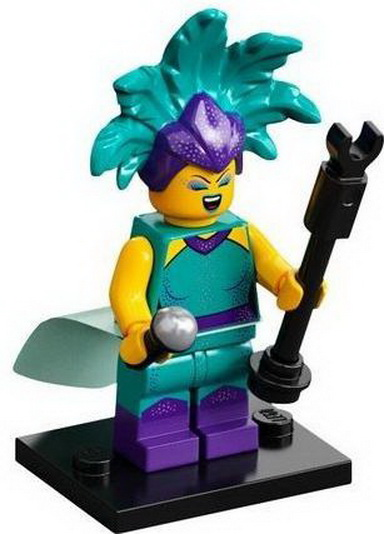 LEGO Minifiguren Serie 21 Cabaret Singer Figur 12 Neu komplett