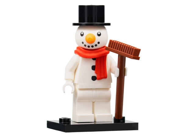 LEGO Minifiguren Serie 23 Snowman Figur 3 Neu komplett