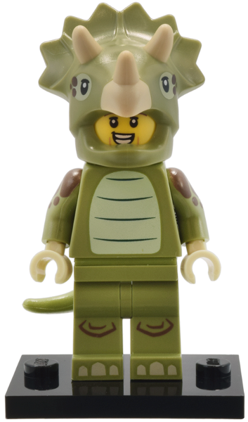 LEGO Minifiguren Serie 25 Triceratops Costume Fan Figur 8 Neu ungeöffnet