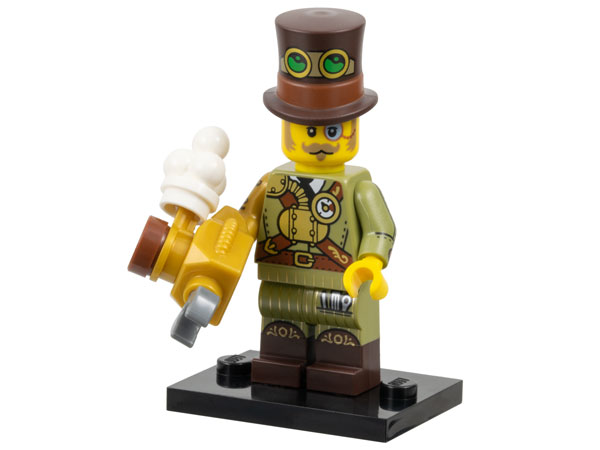 LEGO Minifiguren Serie 27 Steampunk Inventor Figur 12 Neu ungeöffnet