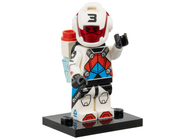 LEGO Minifiguren Serie 27 Jetpack Racer Figur 3 Neu ungeöffnet