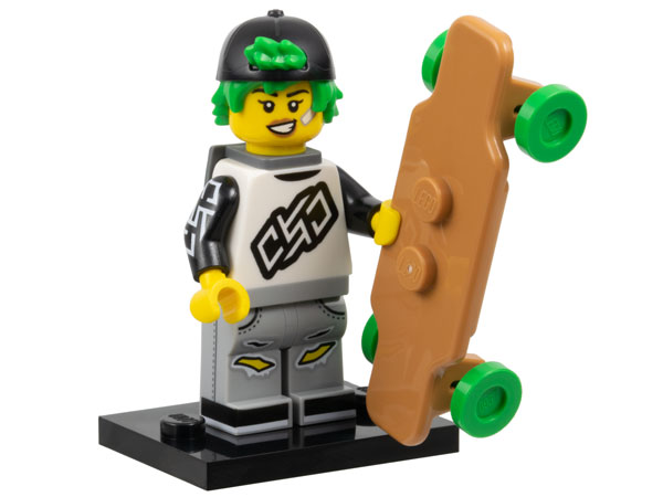LEGO Minifiguren Serie 27 Longboarder Figur 7 Neu ungeöffnet