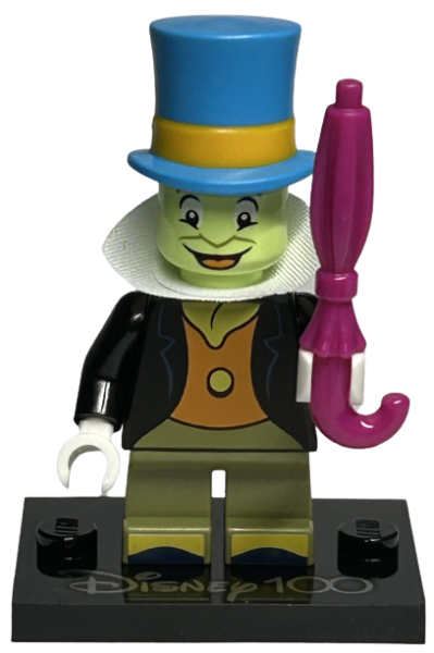 LEGO Disney 100 Jiminy Cricket Figur 3 Neu komplett