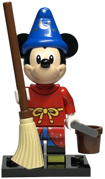 LEGO Disney 100 Sorcerer's Apprentice Mickey Figur 4 Neu komplett