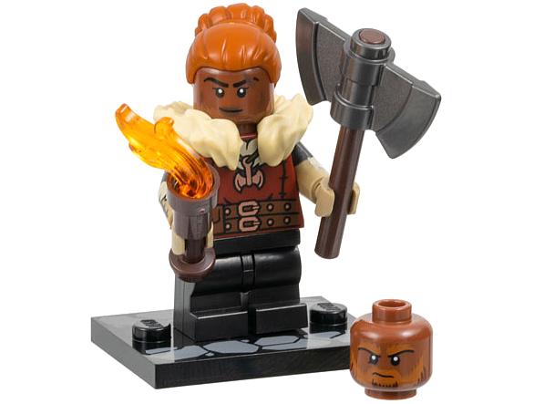 LEGO Dungeons & Dragons Dwarf Barbarian Figur 1 Neu ungeöffnet