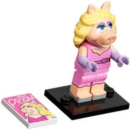 LEGO Minifiguren The Muppets Miss Piggy Figur 6 Neu komplett