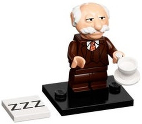 LEGO Minifiguren The Muppets Waldorf Figur 9 Neu komplett